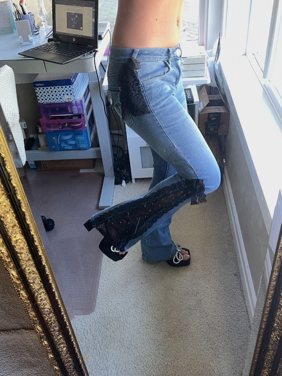 True Religion Denim - Handmade true religion, lace jeans